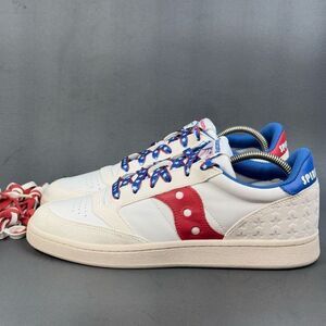 Saucony JAZZ COURT 1776 Patriotic Stars & Stripes sneaker shoes men’s 11.5